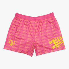 Pennant Shorts - Pink Lemonade