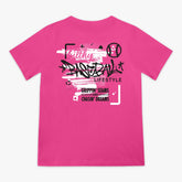 Graffiti Youth Tee - Pink