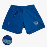 Pro Series Youth Shorts V2 With Liner - Blue Pinstripes