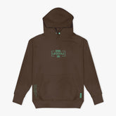 Off-Field Performance Hoodie - Brown/Mint