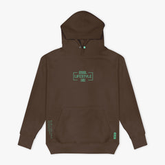 Off-Field Performance Hoodie - Brown/Mint