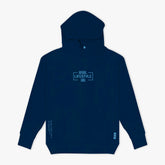 Off-Field Performance Hoodie - Navy/Light Blue