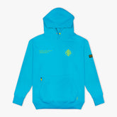 Off-Field Waffle Performance Youth Hoodie - Highlighter Blue