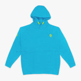 Diamond Tech Side Vented Youth Hoodie - Highlighter Blue