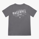BSBL Wave Youth Tee - Cool Gray