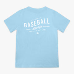 BSBL Wave Youth Tee - Light Blue