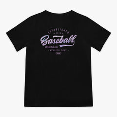 Realtree Established Youth Tee - Black/Aspect-Lavender