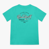 Realtree Established Youth Tee - Teal/Aspect-Arctic