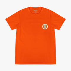 Splatter Established Tee - Orange
