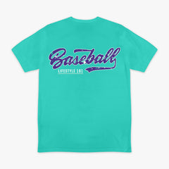 Splatter Established Tee - Teal