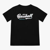 Splatter Established Youth Tee - Black/White