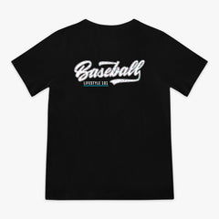 Splatter Established Youth Tee - Black/White