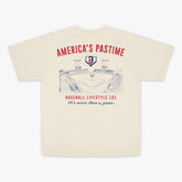 Stadium Relaxed Tee - Bone