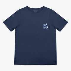 Wave Youth Tee - Navy
