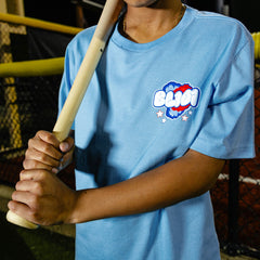Cotton Candy Youth Tee - Light Blue