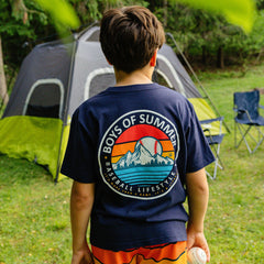 Boys of Summer Sunrise Tee - Navy