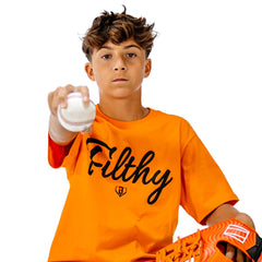Filthy Youth Tee - Orange/Black