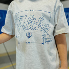 Blueprint Filthy Youth Tee - Heather Gray