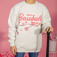 Cherry Blossoms Established Youth Crewneck