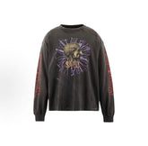 Saint Michael Vintage Artwork & Typography Graphic Sweatshirt