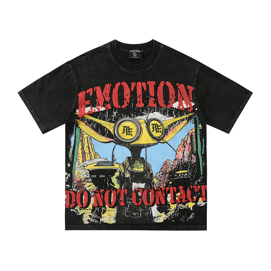Mixed Emotion Vintage Character Tee