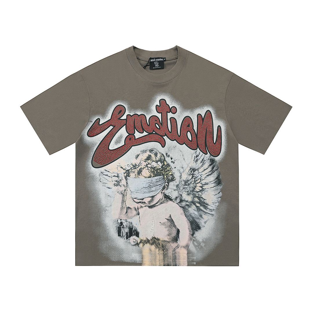 Mixed Emotion Washed Graphic Tee
