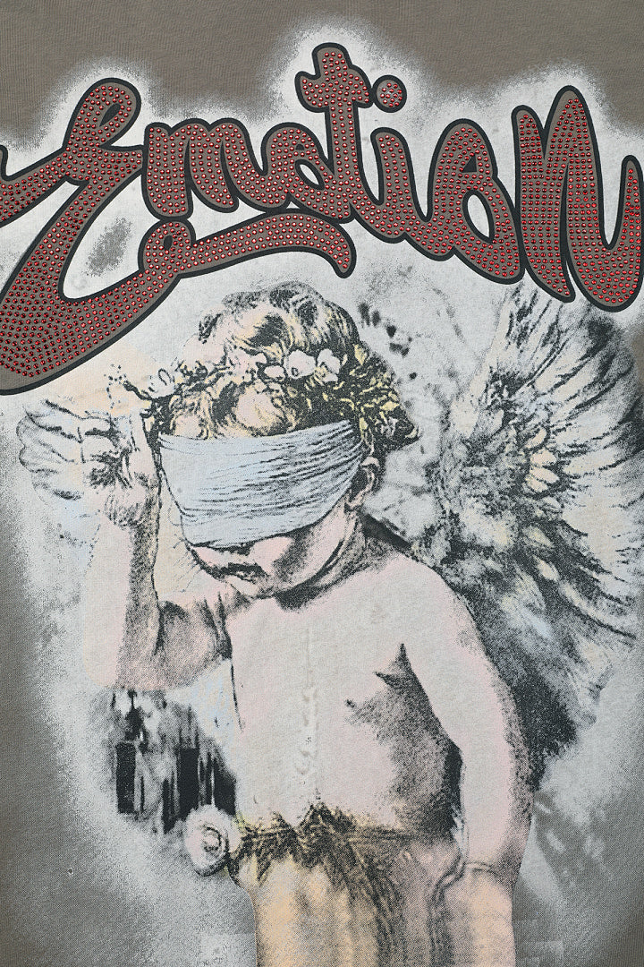 Mixed Emotion Washed Graphic Tee