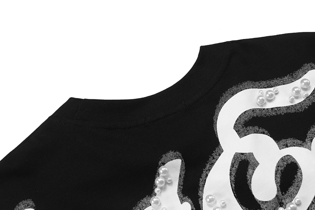 Mixed Emotion Cropped Graphic Tee