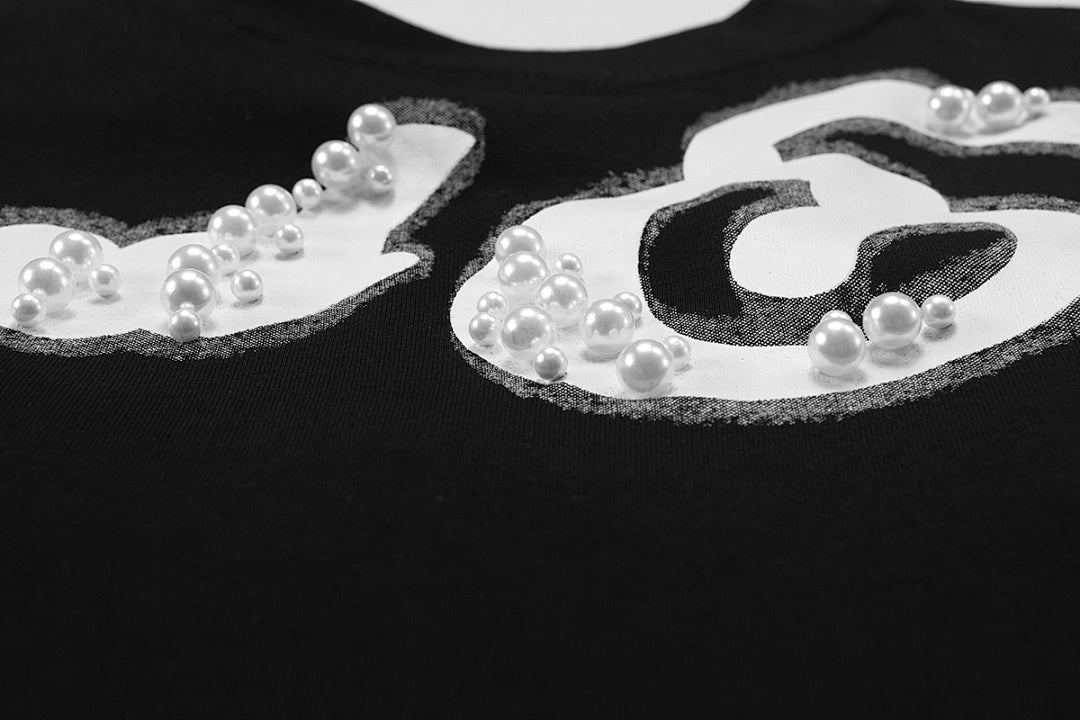 Mixed Emotion Cropped Graphic Tee