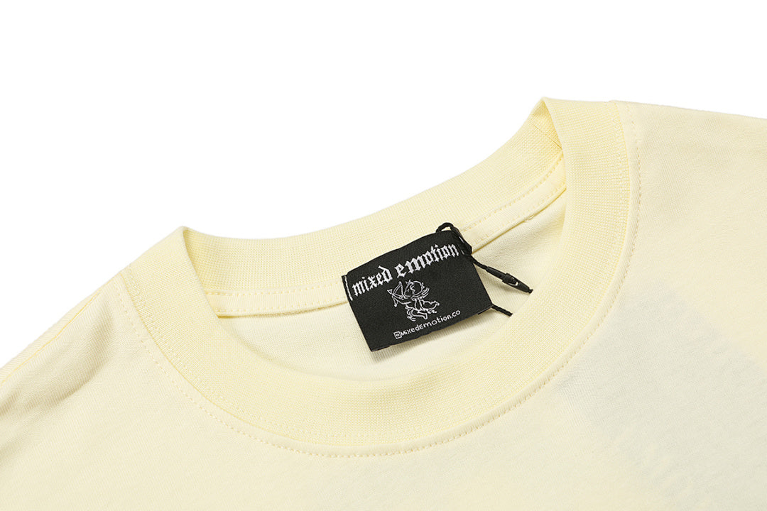 Mixed Emotion Distressed Graphic Tee