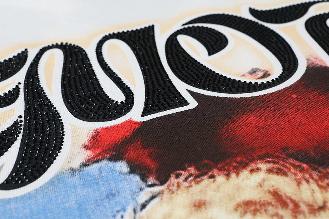 Mixed Emotion Graphic Portrait Tee