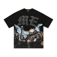 Mixed Emotion Illustrated Graphic Tee