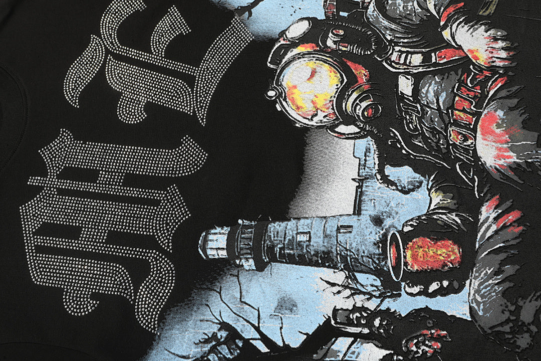 Mixed Emotion Illustrated Graphic Tee