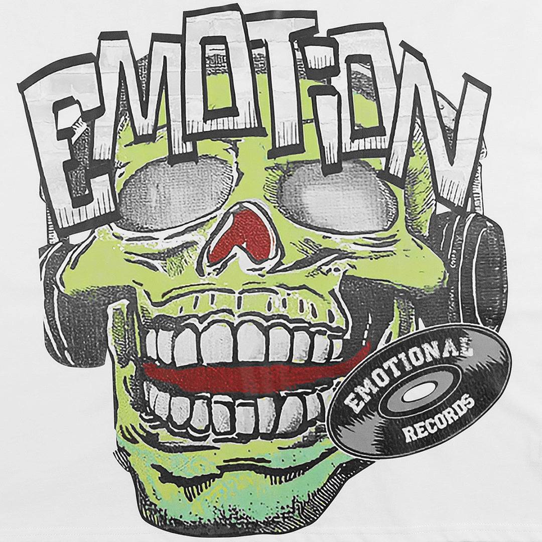 Mixed Emotion Skull Graphic Tee