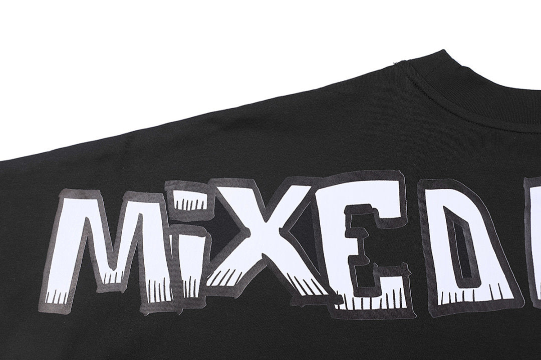Mixed Emotion Skull Graphic Tee