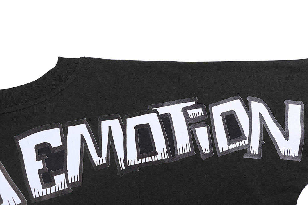 Mixed Emotion Skull Graphic Tee