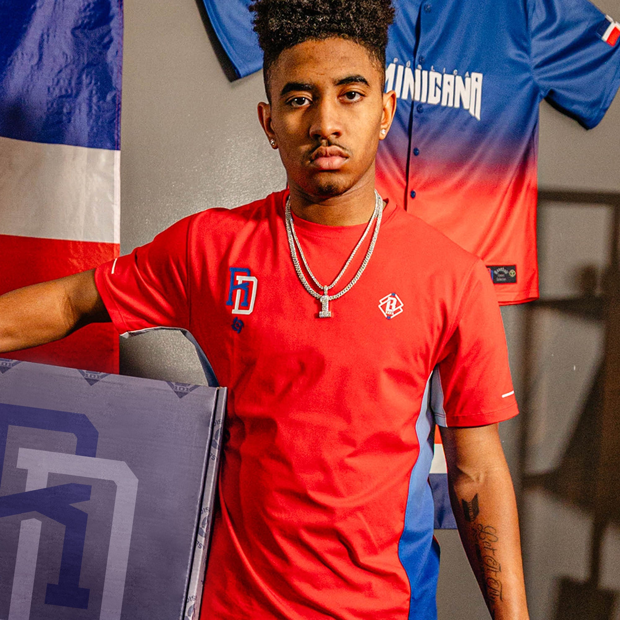 Diamond Tech Vented Tee - Dominican Republic