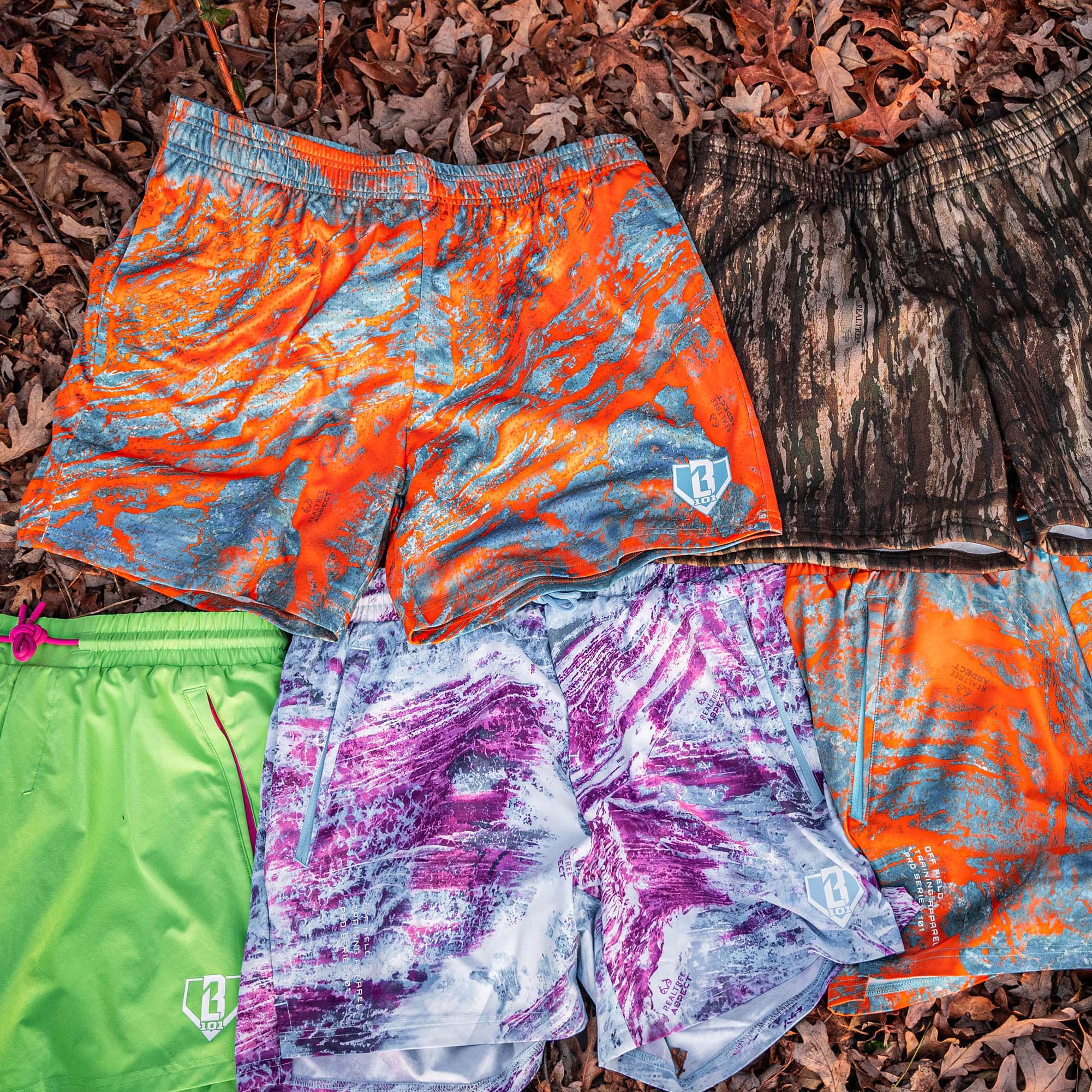 Realtree Aspect Shorts - Orange