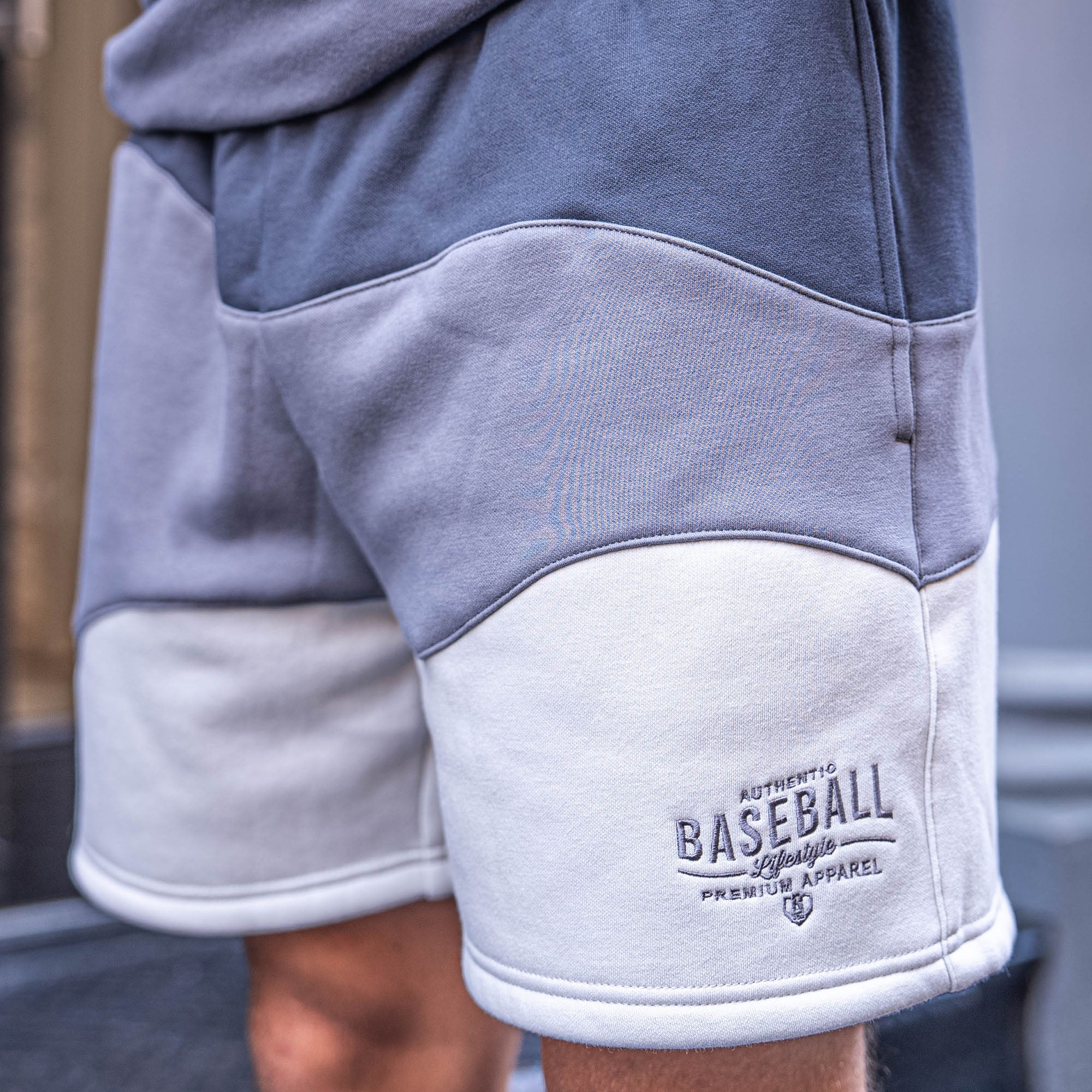 BSBL Wave Youth Sweatshorts - Cool Gray