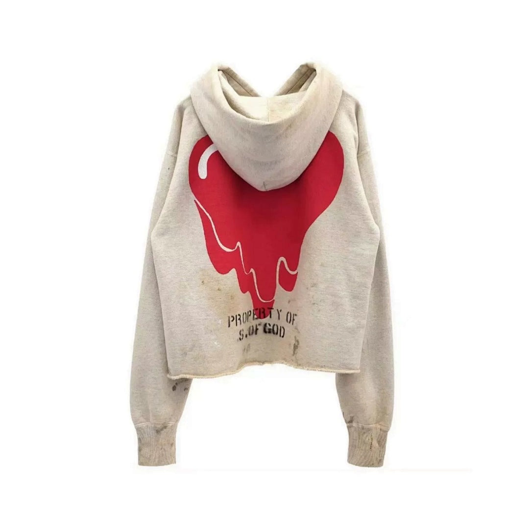 Saint Michael ST122 EU Heart Graphic Hoodie