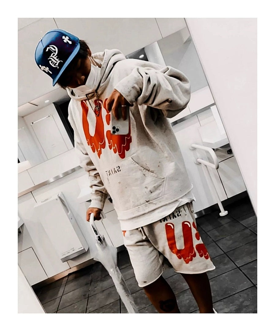 Saint Michael ST122 EU Heart Graphic Hoodie