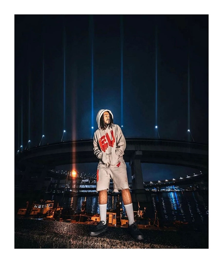 Saint Michael ST122 EU Heart Graphic Hoodie
