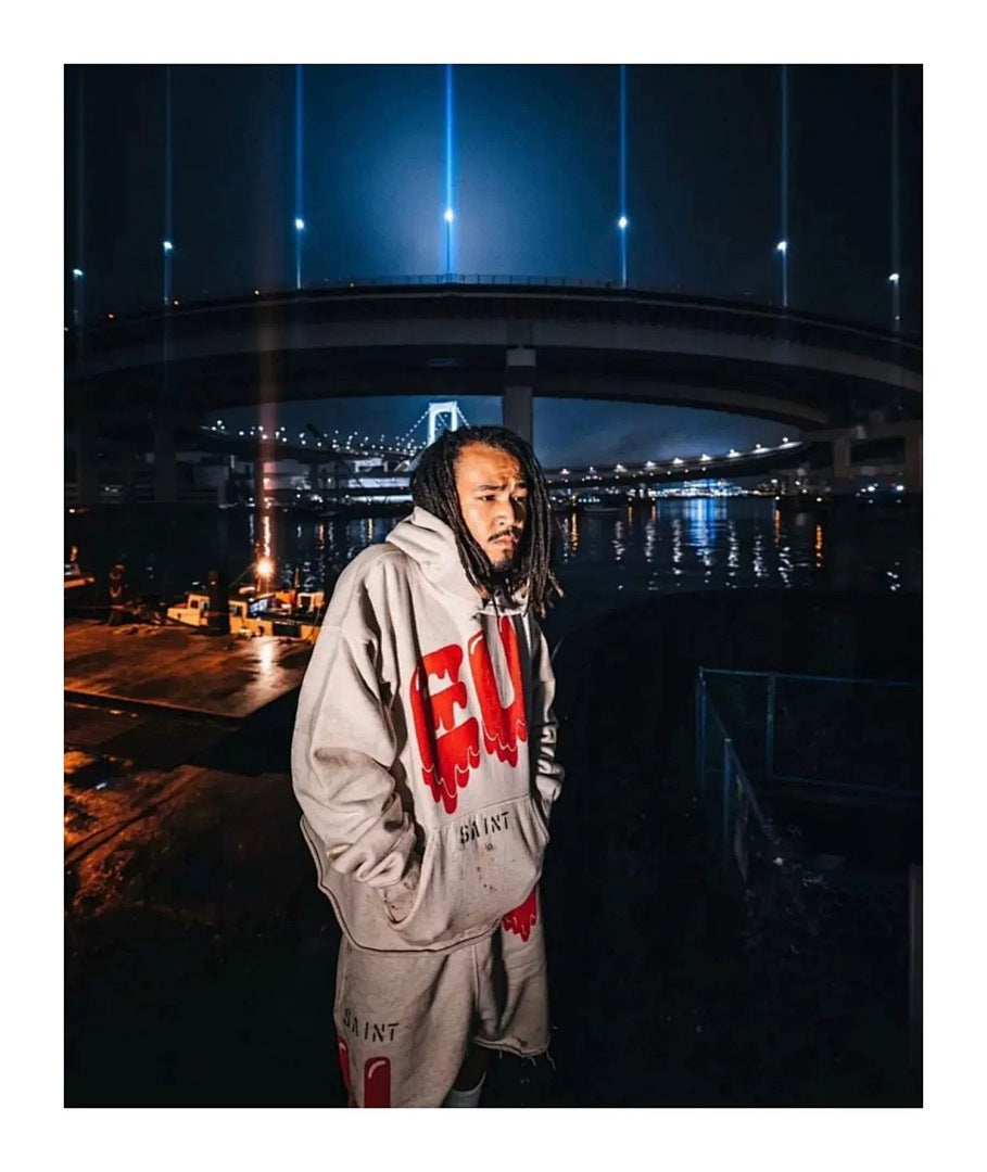 Saint Michael ST122 EU Heart Graphic Hoodie