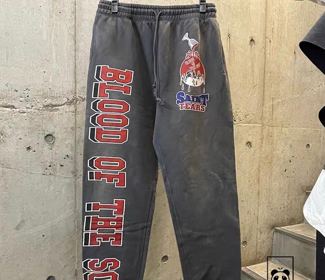 Saint Michael ST142 Blood of The Sun Script Sweatpants