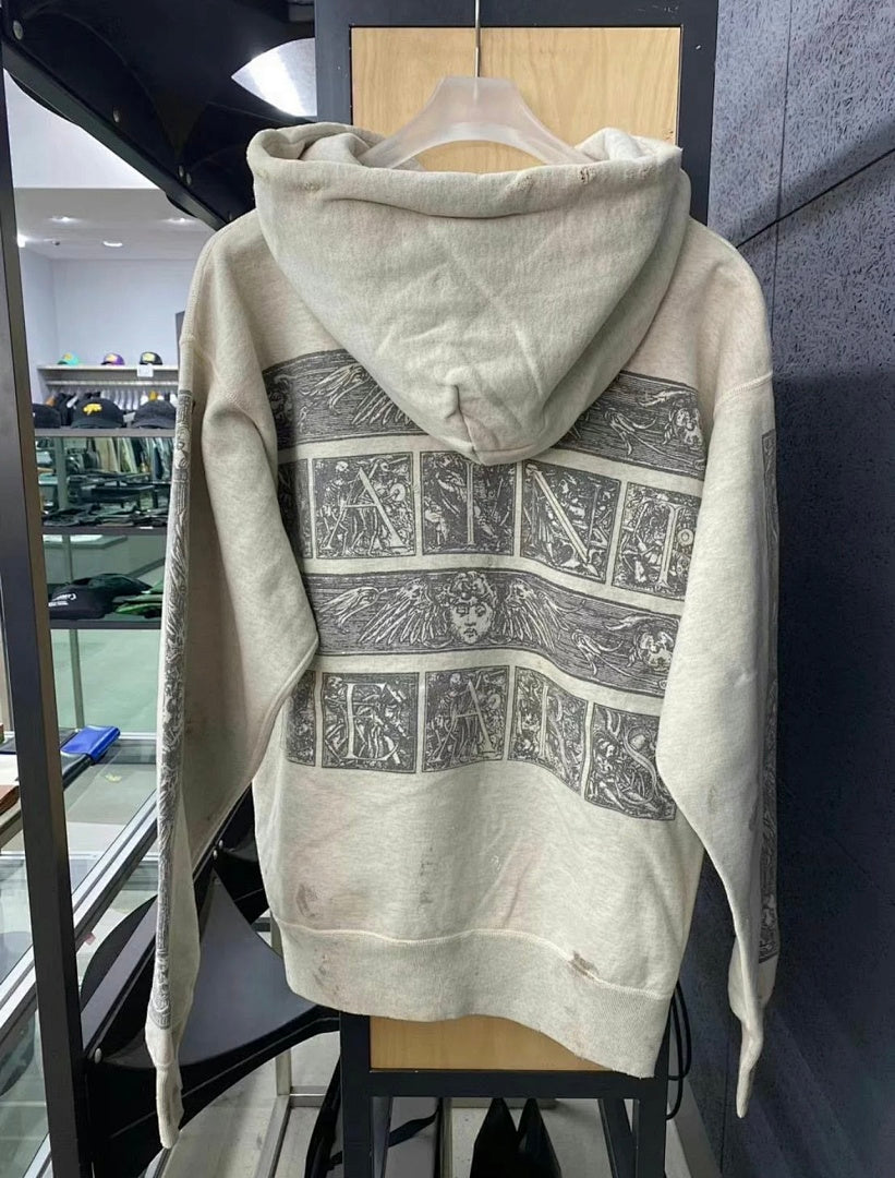 Saint Michael ST227 Thermal Grid Graphic Hoodie