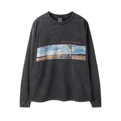 Saint Michael Landscape Photo Graphic Sweatshirt