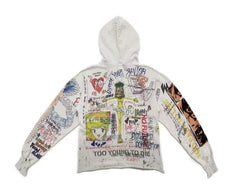 Saint Michael ST903 All-Over Graphic Collage Hoodie