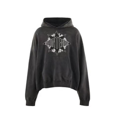 Saint Michael ST915 Gothic Cross Graphic Hoodie