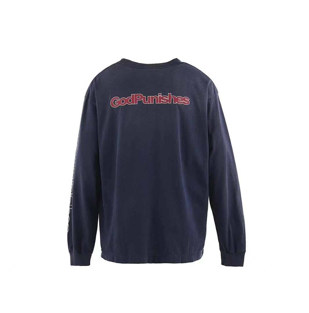 Saint Michael Cursive Script Graphic Sweatshirt