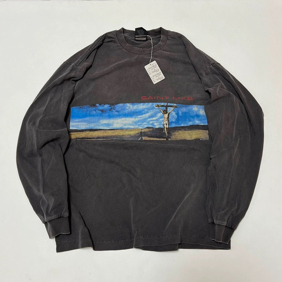 Saint Michael Landscape Photo Graphic Sweatshirt
